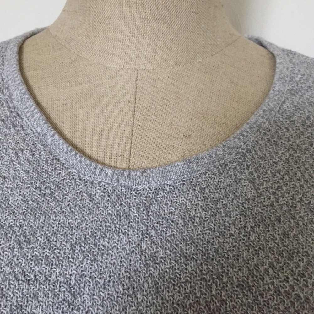 NWT Karen Scott Plus Size Cotton Marled-Knit Tunic - Picture 3 of 7